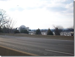 The Jefferson Memorial from the 14th Street Bridge